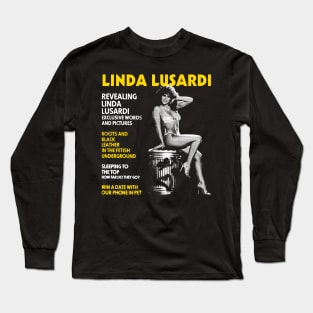 Linda Lusardi 80s Long Sleeve T-Shirt